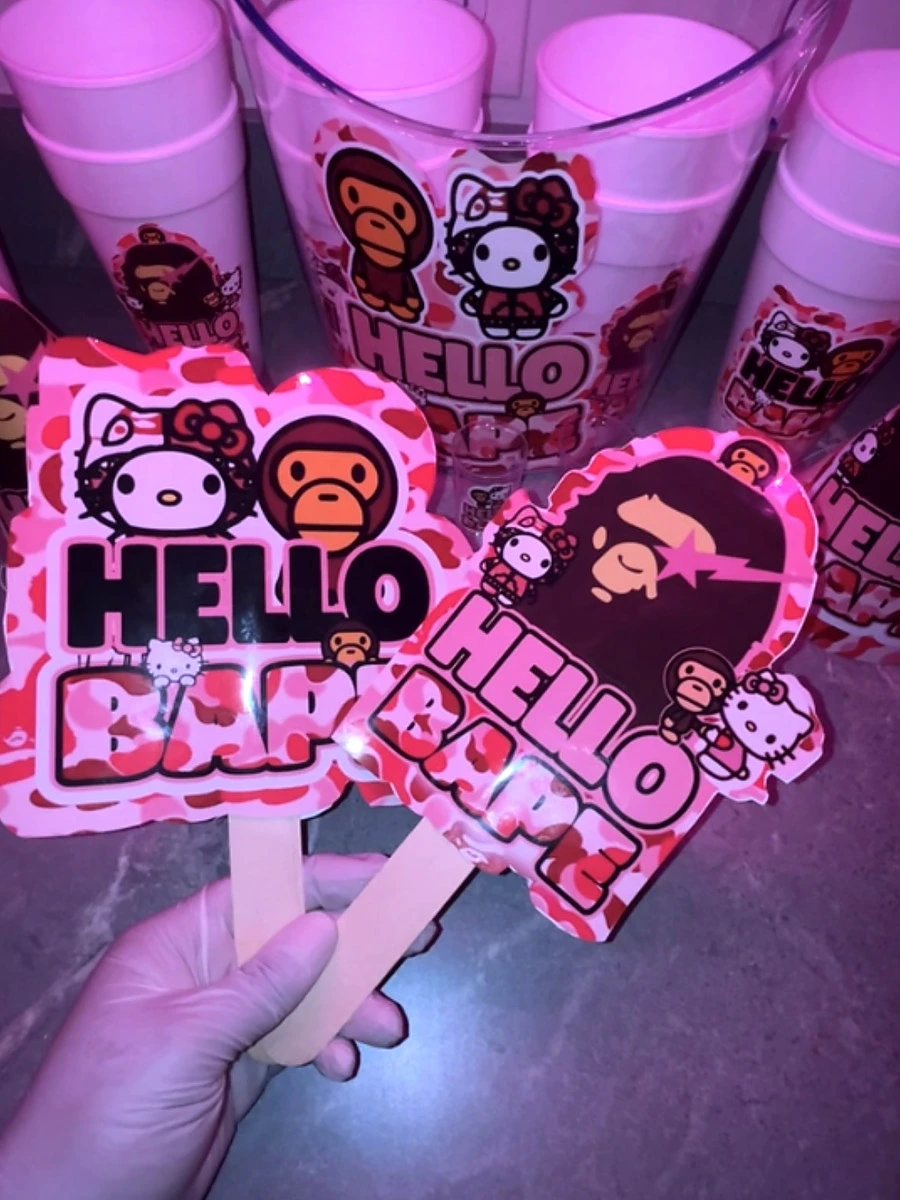 Hello Bape fans and cups