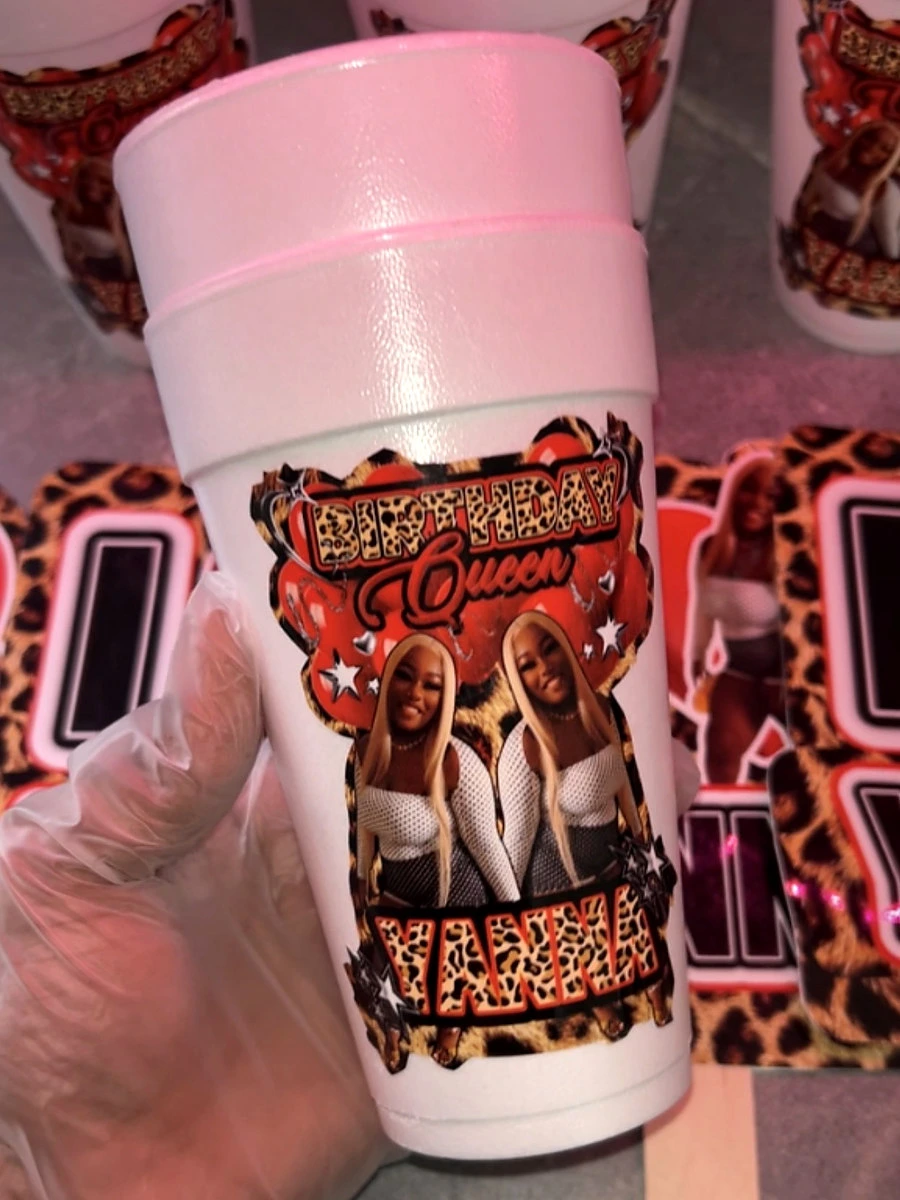 Birthday Queen cup
